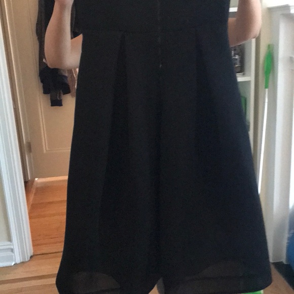 NICHOLAS black midi strapless mesh dress! - Picture 4 of 4